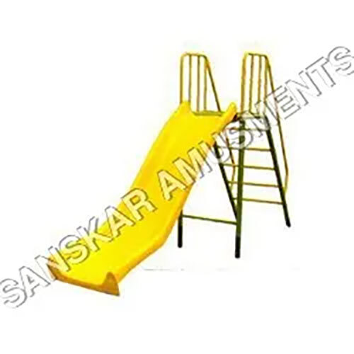 Kids Slide - Fiber, 12.5' X 5' , Multicolor, Robust Design, High Tensile Strength, Easy Installation, Ideal For Gardens And Playgrounds