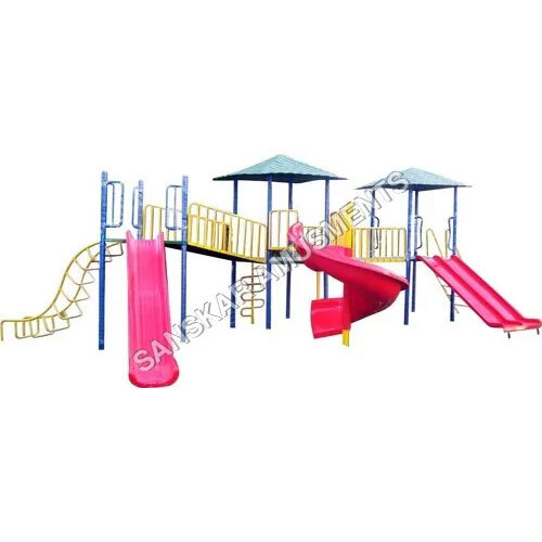 Kids Multiplay Station - Durable Plastic Structure | Engaging Activities, Bright Colors, Safe Design, Easy Assembly