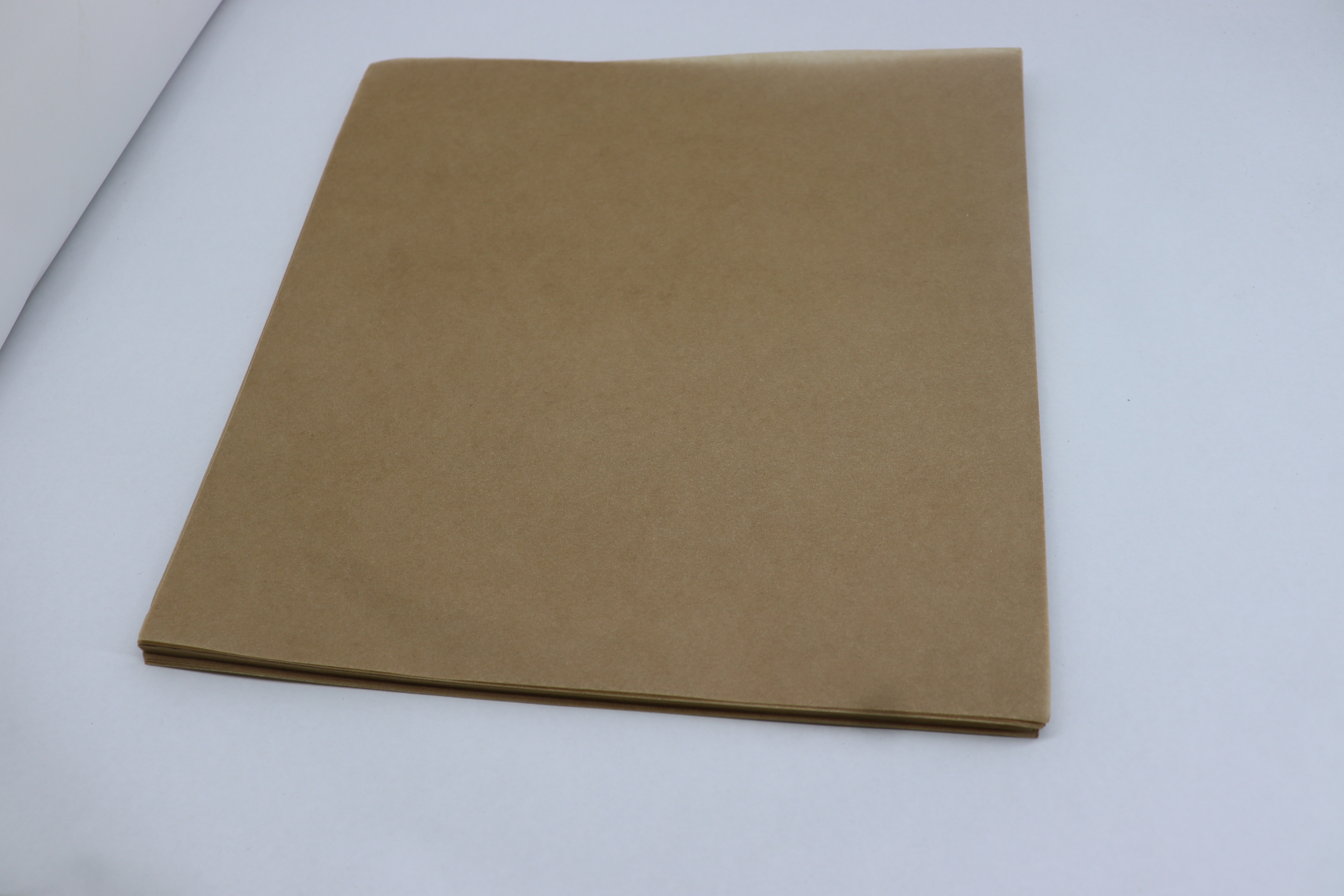 parchment / brown & white food grade 2 side coated paper 