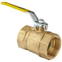 15mm Brass Ball Valve - Gun Metal & Brass, 15mm Size, Polished Finish, Golden Color | Ideal For Water Applications In Industrial Use