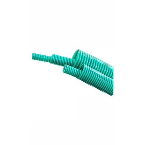 PVC Suction Hose Pipe - High-Quality Plastic, 2 Inch Size, 30 Meters Long, Green Color | Versatile for Industrial Applications, 0-65Â°C Temperature Range