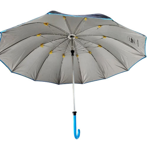 Pvc Manual Folding Umbrella - Color: Black