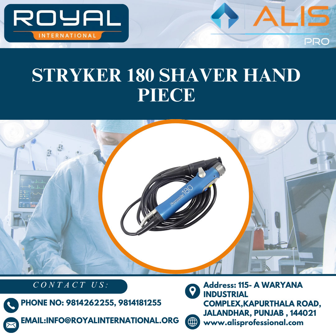 Stryker 180 Shaver Hand Piece