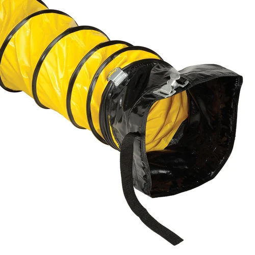 Pvc Tatp Ventilation Hose - Color: Yellow