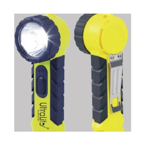 Led Flame Proof Torch Light - Color: Yellow