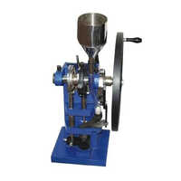 Hand Operated Tablet Making Machine - Color: Blue