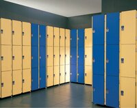 Swimming Pool Lockers - Durable Plastic, Secure Design For Outdoor Use, Weatherproof And Rust-resistant