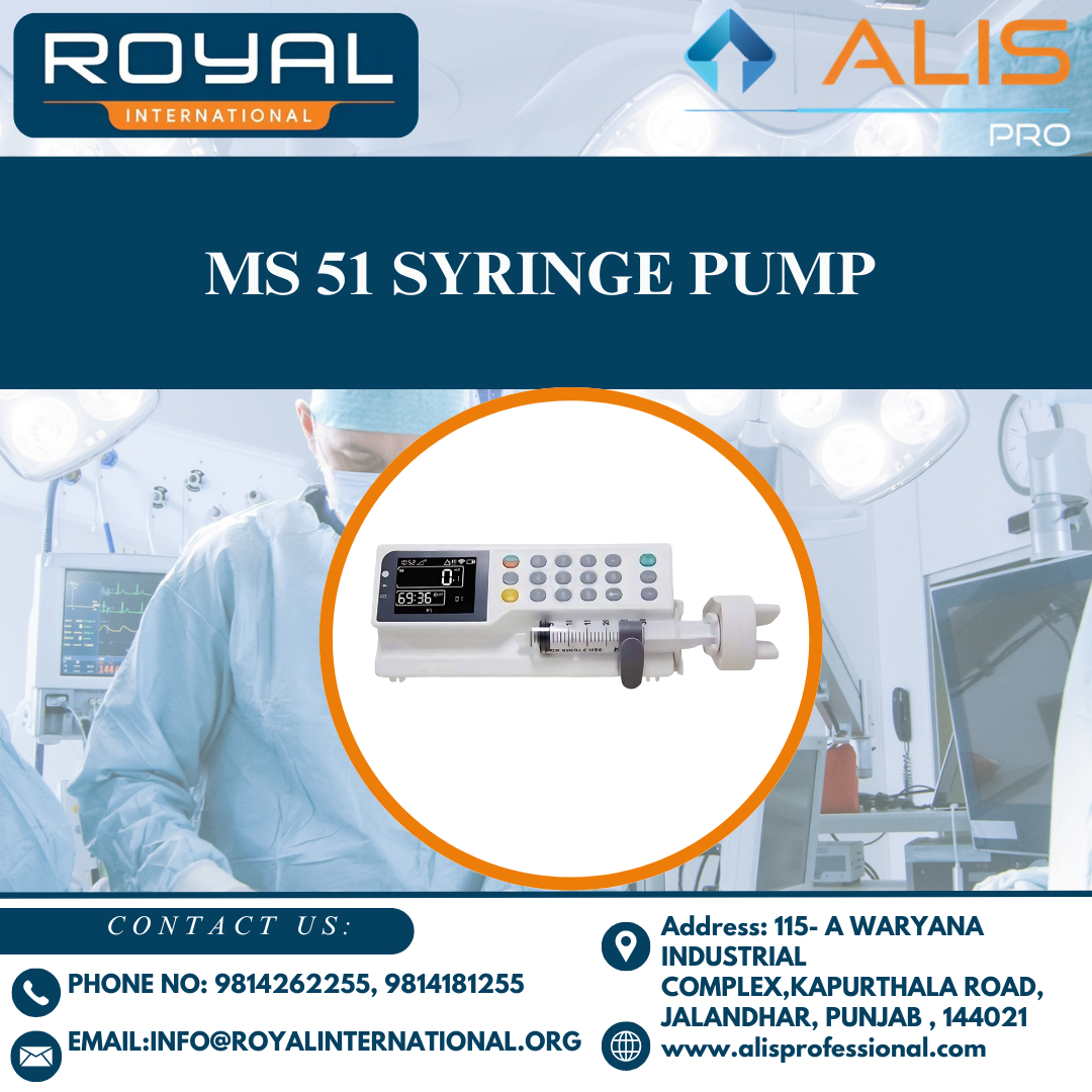 MS 51 SYRINGE PUMP