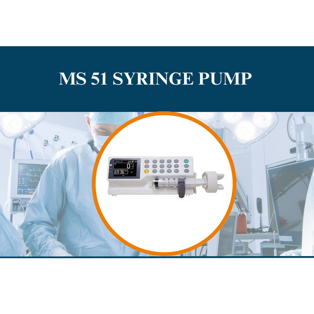 Ms 51 Syringe Pump - Accuracy: A 2%