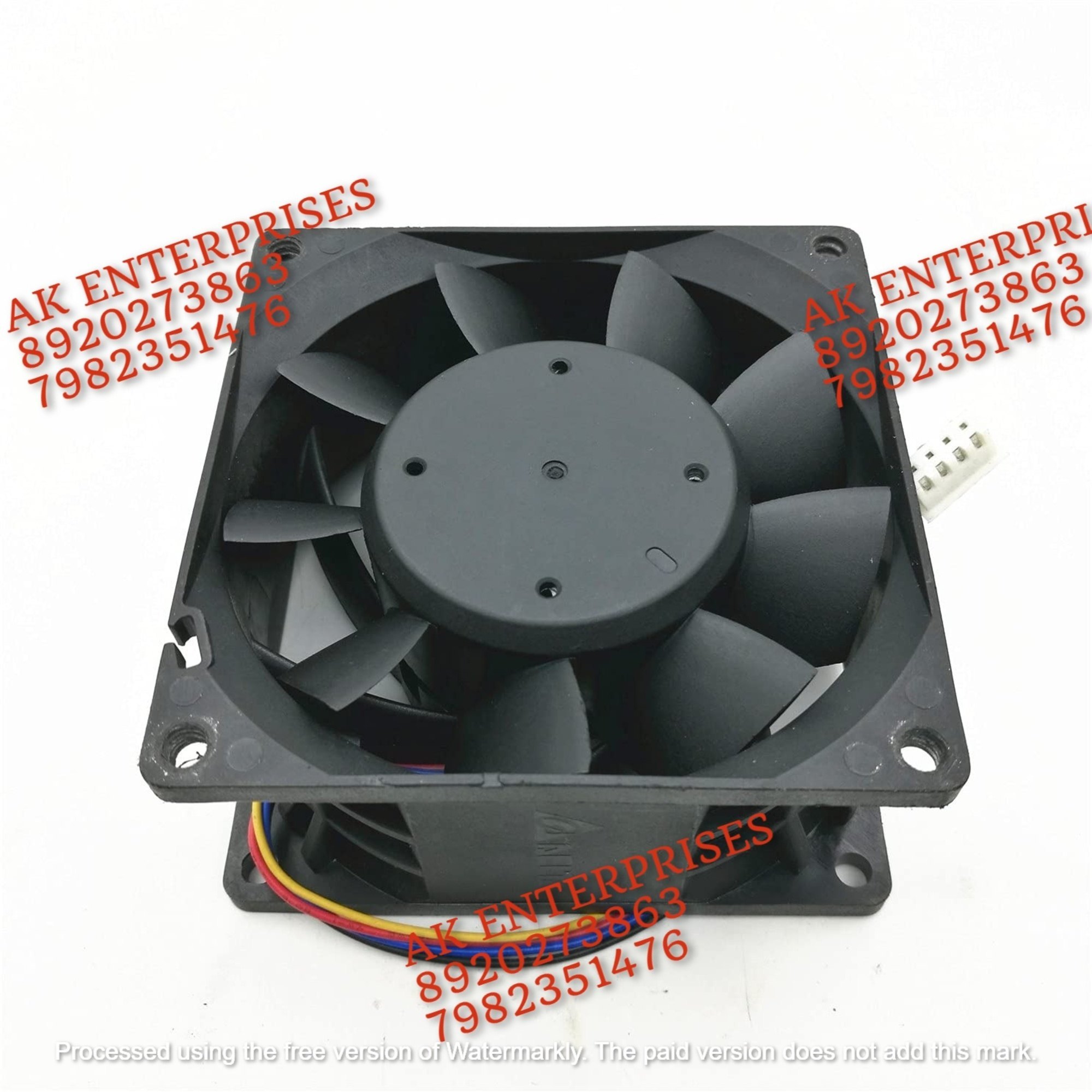 Delta PFB0824DHE Axial Fan 24V-1.35A DC Brushless Air Cooling Fan 9000 RPM 80 * 80 * 38 2-Wire