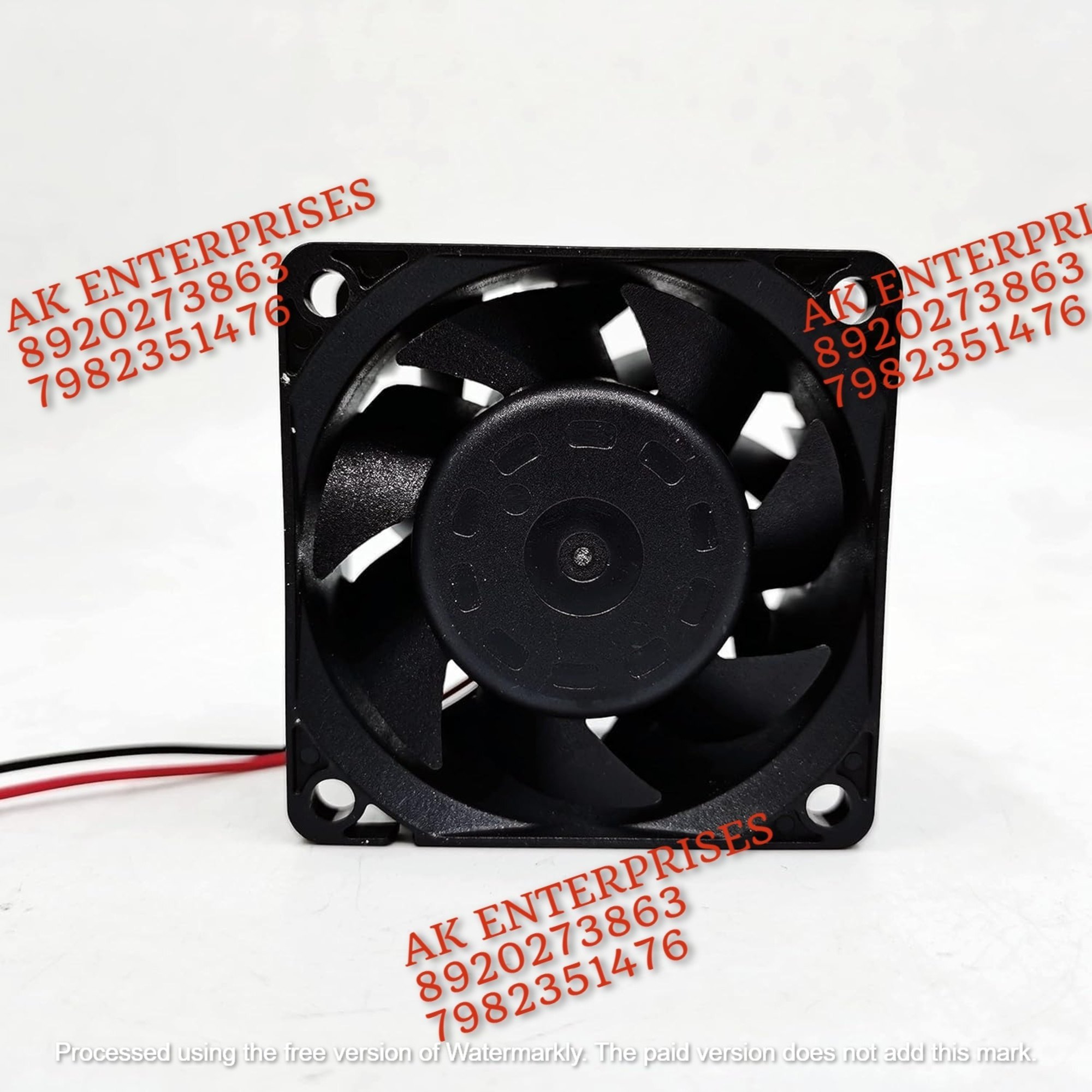 Delta FFB0624SHE Axial Fan 24V=0.40A DC Brushless Air Cooling Fan 4500 RPM 60 * 60 * 38mm 2Wire