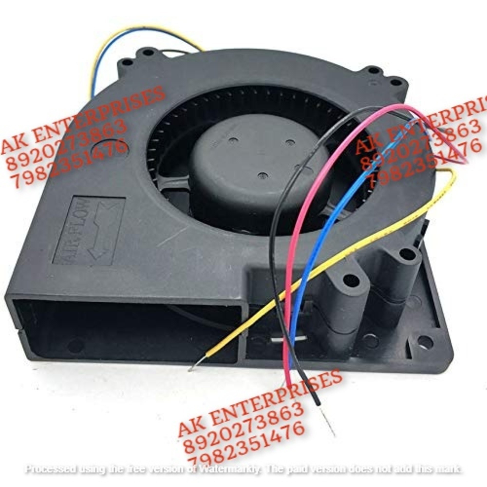 Delta Bfb1212hh - Two Ball Bearing Dc12v Blower Cooling Fan, 120x120x32mm Size, Black Metal, 1.65a Input Current, 6 Month Warranty