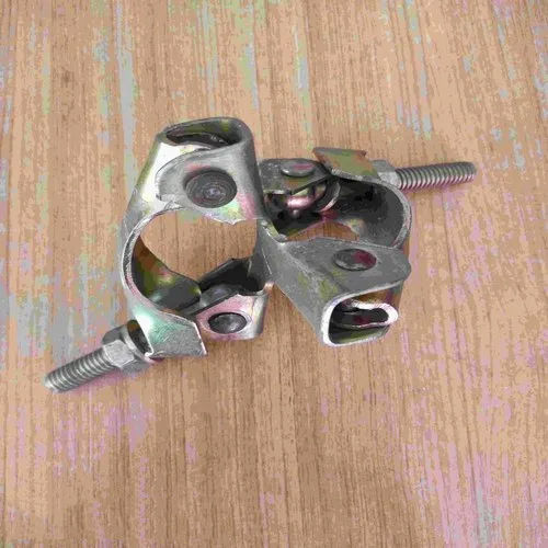 2 Inch Cast Iron Pipe Clamp - Color: Silver