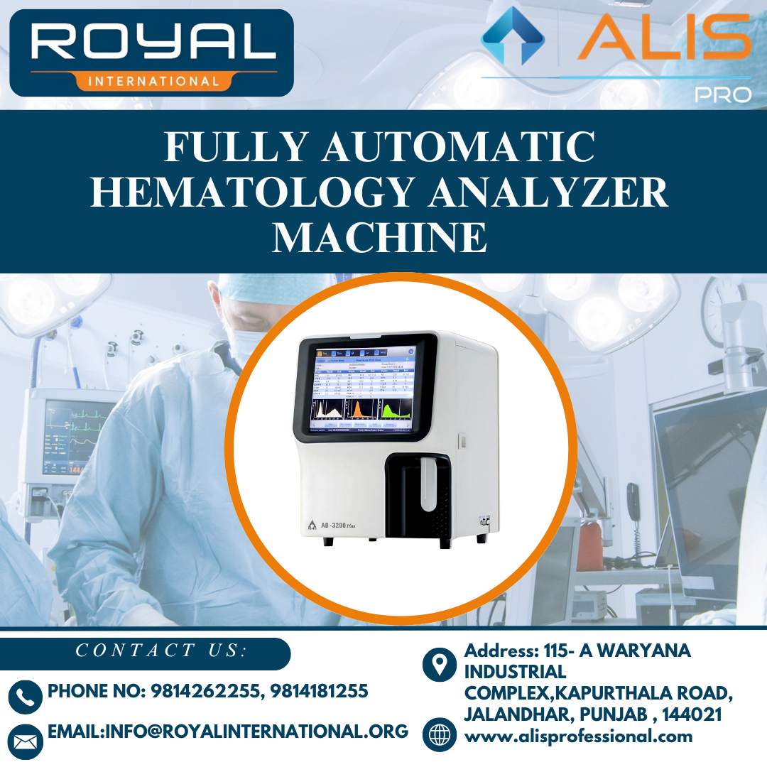 Fully Automatic Hematology Analyzer Machine