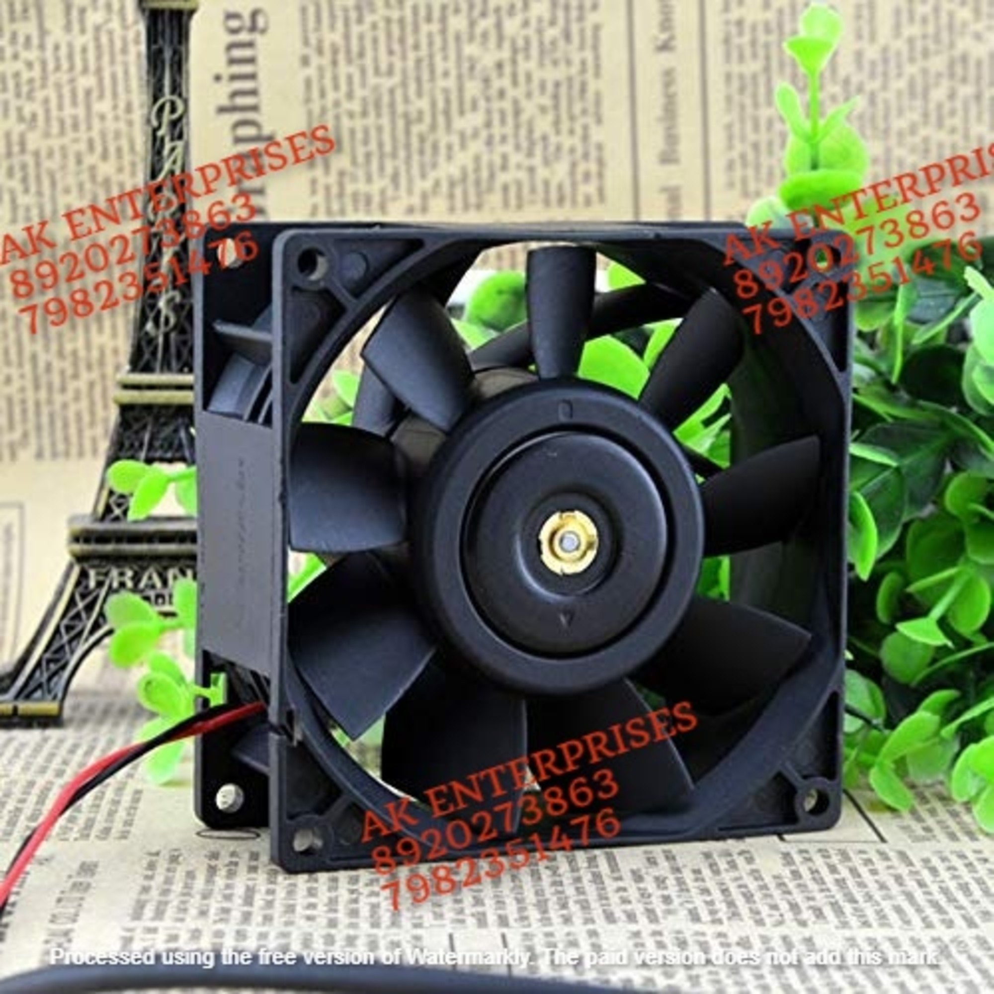 Delta PFB0924UHE Axial Fan 24V-1.22A DC Brushless Air Cooling Fan 7000 RPM 92 * 92 * 38mm 2-Wire