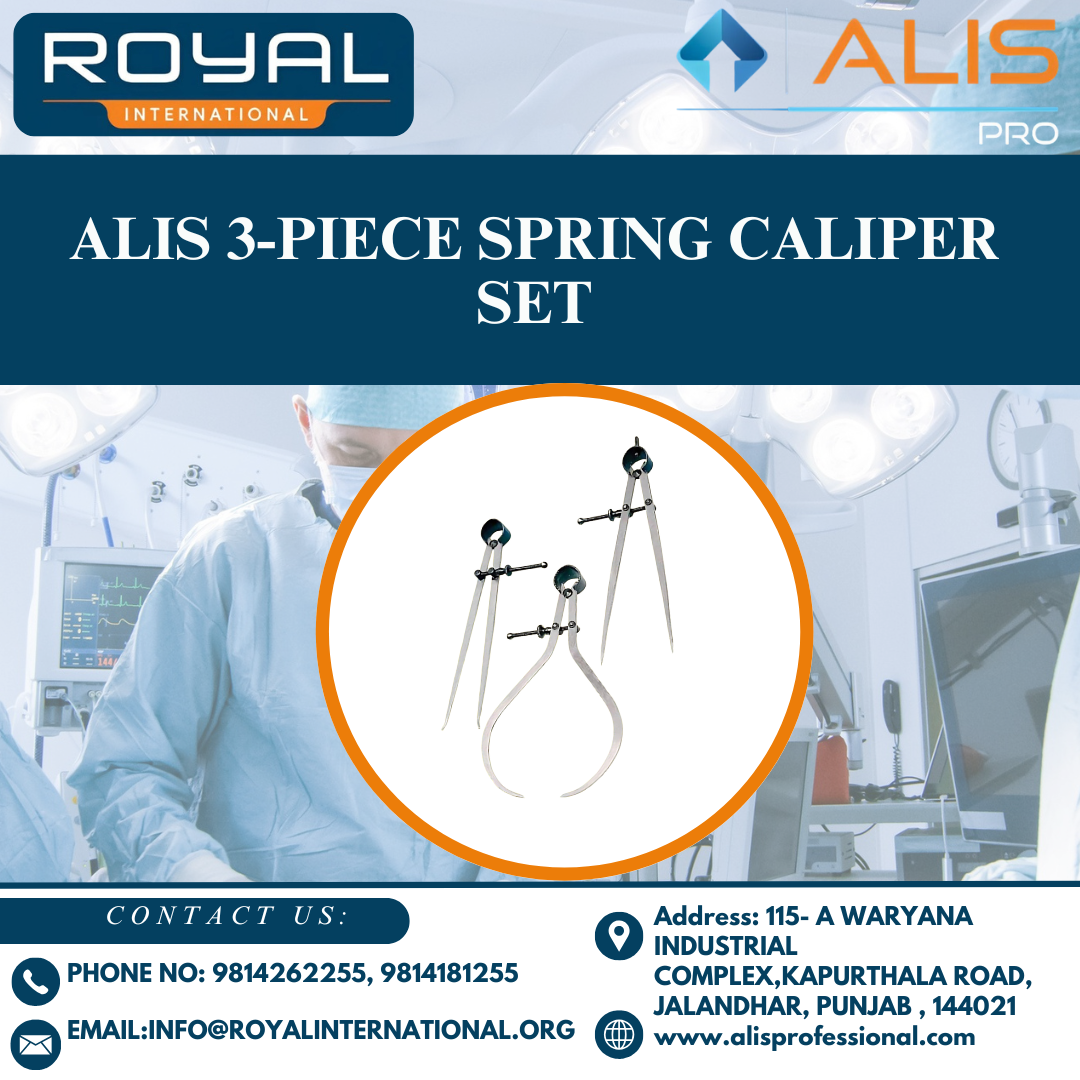 Alis 3-Piece Spring Caliper Set