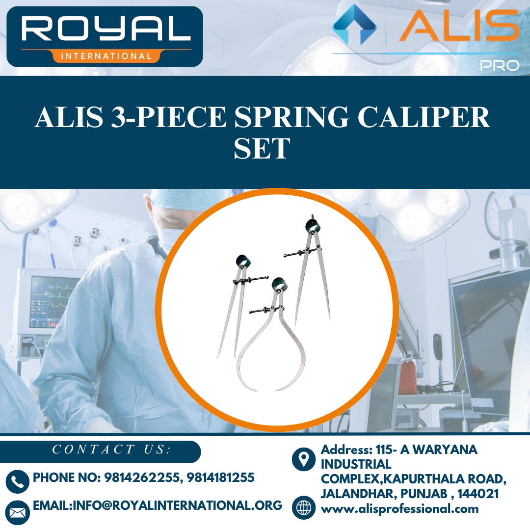 Alis 3-piece Spring Caliper Set