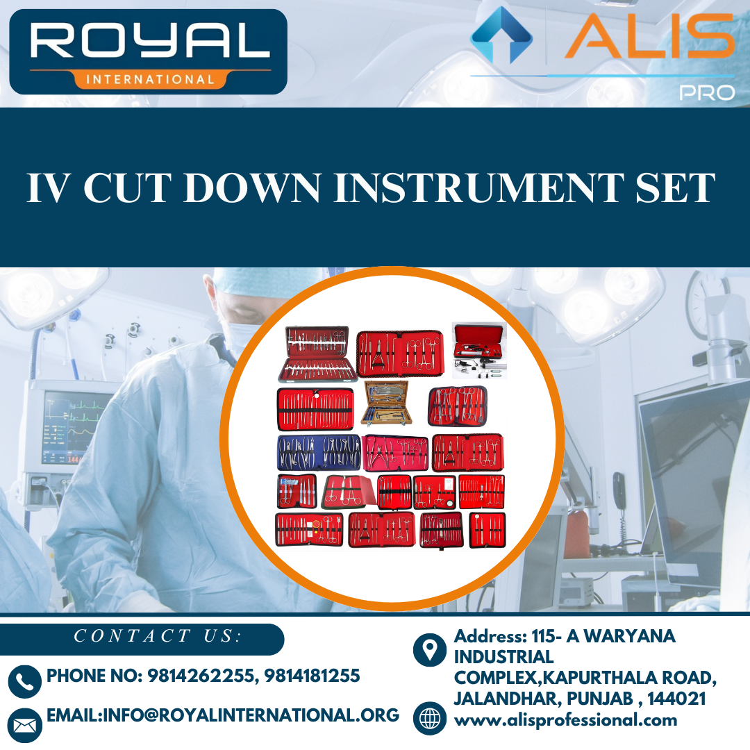 IV Cut Down Instrument Set