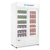 Two Door Upright Visi Freezer - Capacity: 950 Ltr