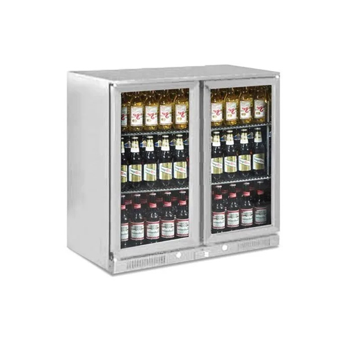 Stainless Steel Back Bar - Capacity: 200 Ltr