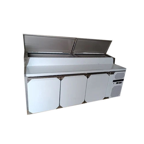 Ss3000 Pizza Preparation Counter - Color: Gray