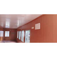 Portable Office Container - Mild Steel, 8-12 Feet Height, Up to 40 Feet Length | Customizable Internal Dimensions, Polished Finish