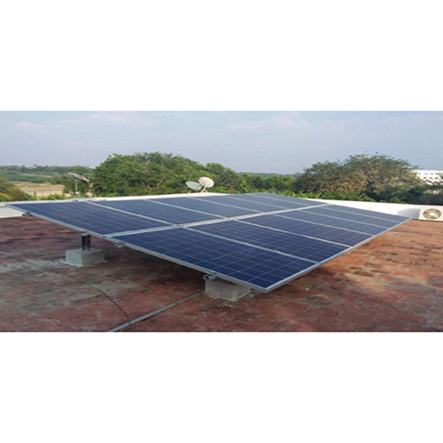 2Kw Off Grid Solar Pv Rooftop Structure - Number Of Cells: Multiple