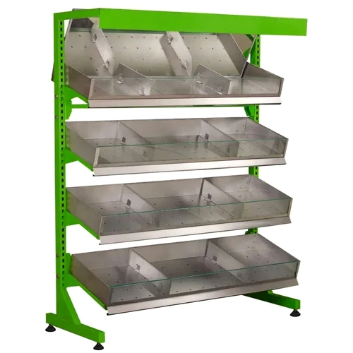 Ms Fruits Vegetables Rack - Capacity: 150 Kg