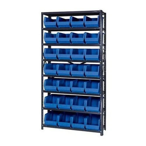 Bin Storage Rack - Color: Blue