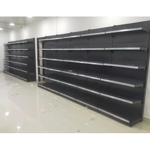 Mild Steel Supermarket Storage Display Rack