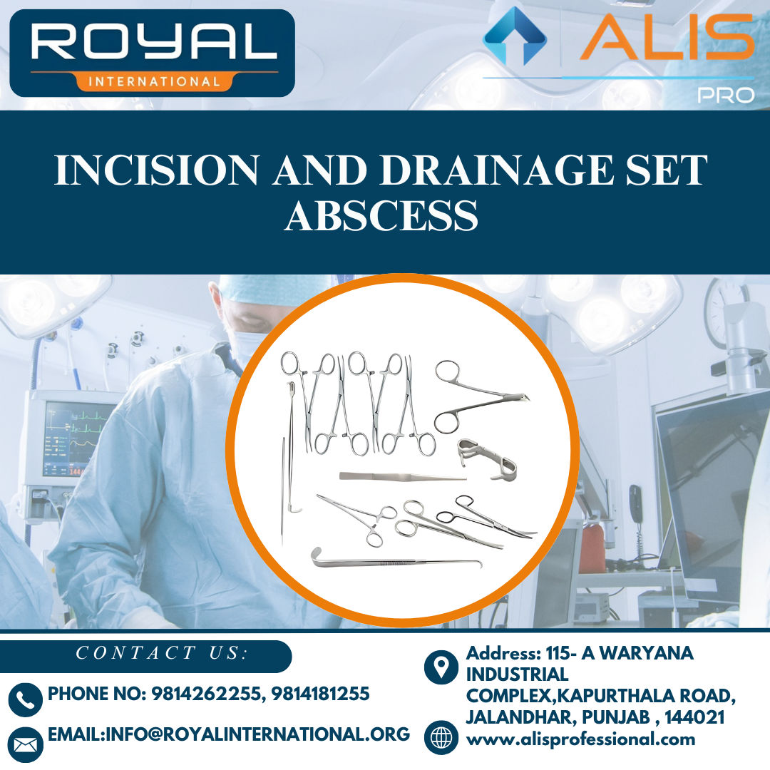 Incision And Drainage Set Abscess