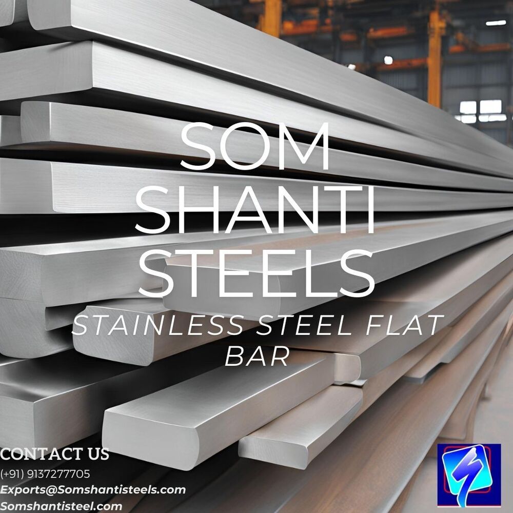 Stainless Steel Flat Bars - High-strength, Corrosion-resistant | Ideal For Industrial And Architectural Applications