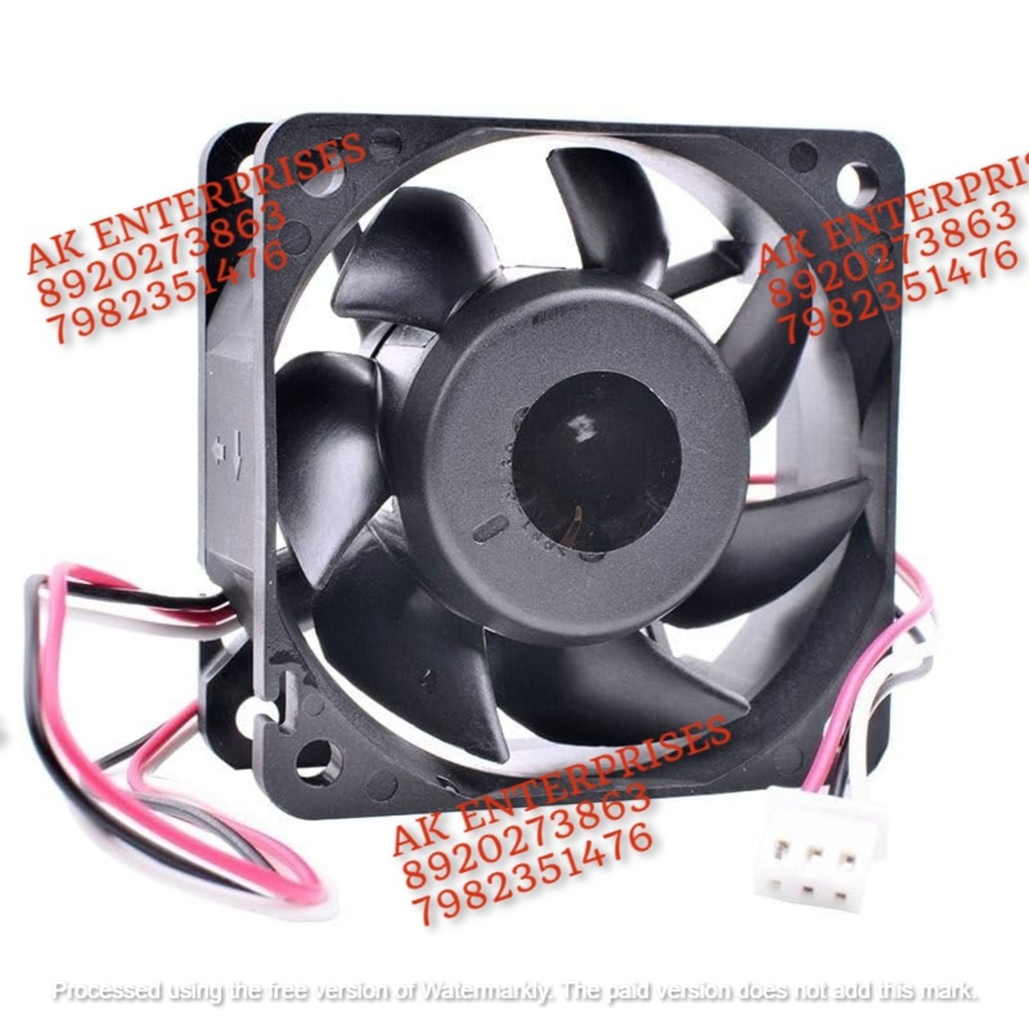  Delta QFR0624GH DC Fan 24V-0.21A Air Cooling Fan 60 * 60 * 25mm 3-wire