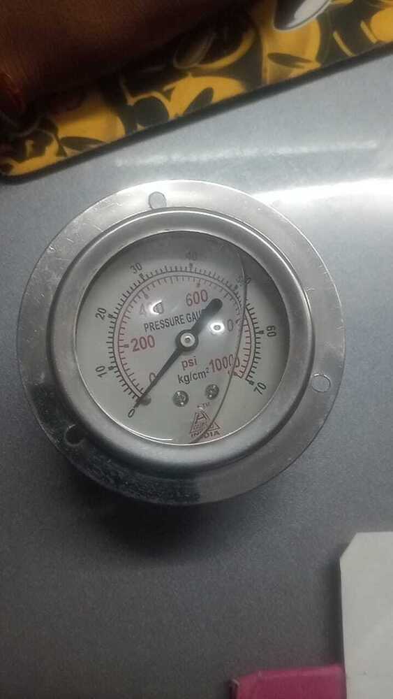 Bourdon Pressure Gauges - Finishing: Polished