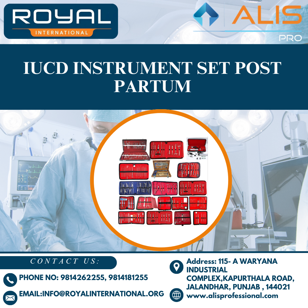 IUCD Instrument Set Post Partum