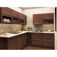 Mdf Modular Kitchen - Door Type: Sliding Door