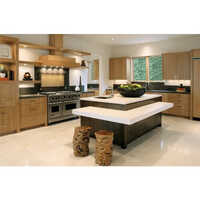 Island Modular Kitchen - Color: As Per Requirement