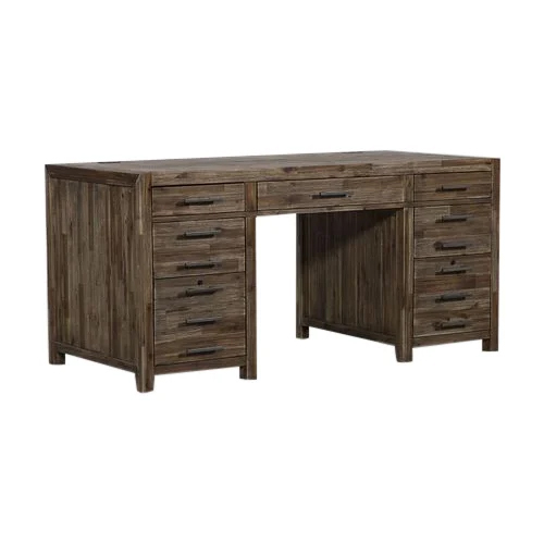 Brown Wooden Executive Table