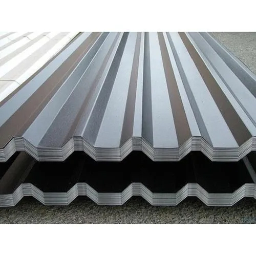 GI Roofing Sheet - Galvanized Iron, 6 ft Length x 700 mm Width x 0.50 mm Thickness | Rectangular Shape, Plain Pattern, Rust Resistant