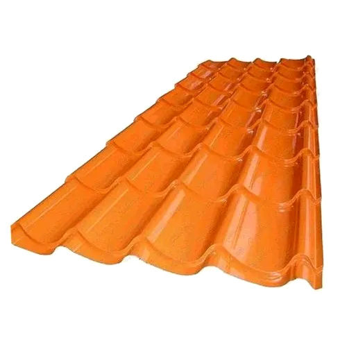 Metal Roofing Tile - Color: Orange