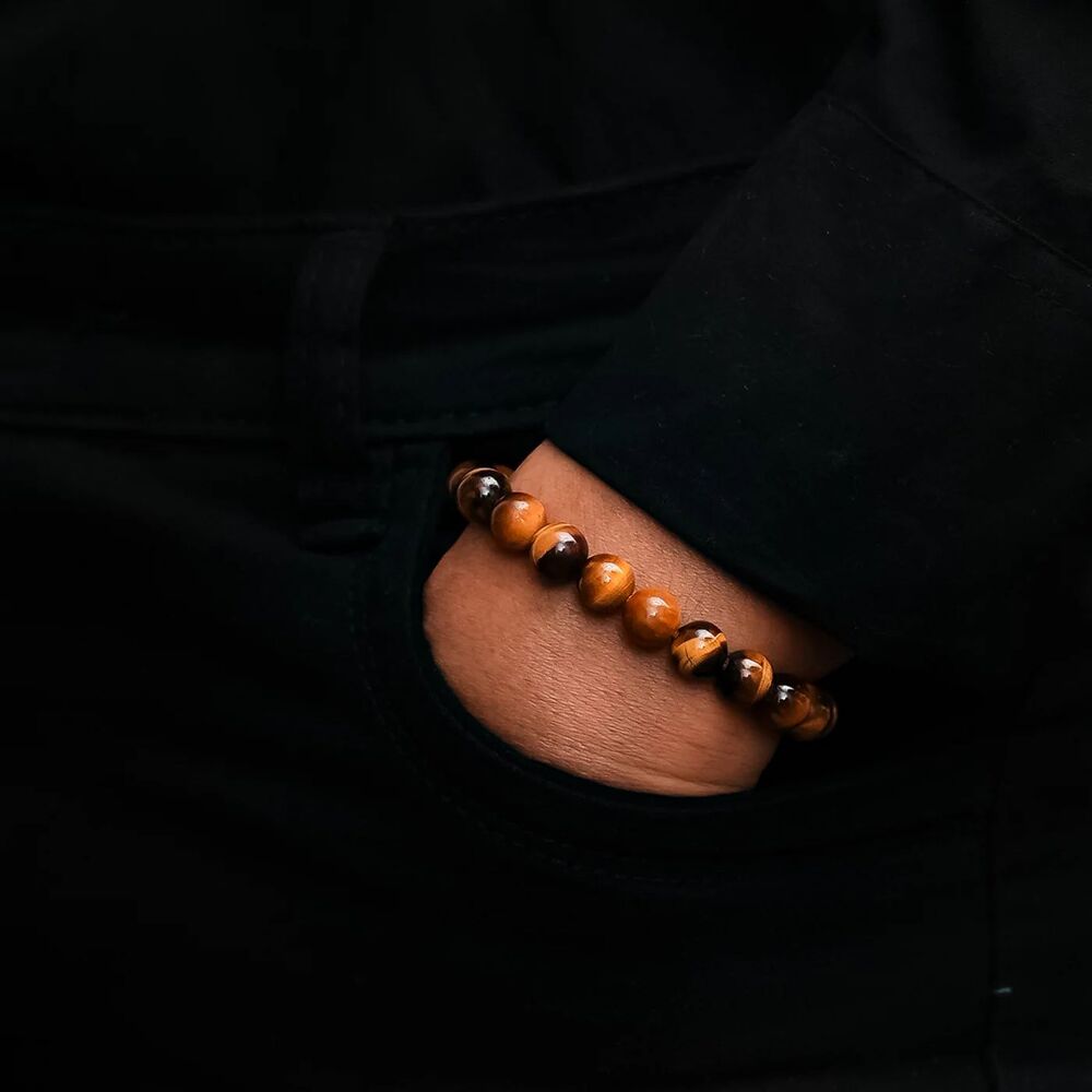 Tiger Eye Gemstone Bracelet For Women, Men, Girls & Childrens