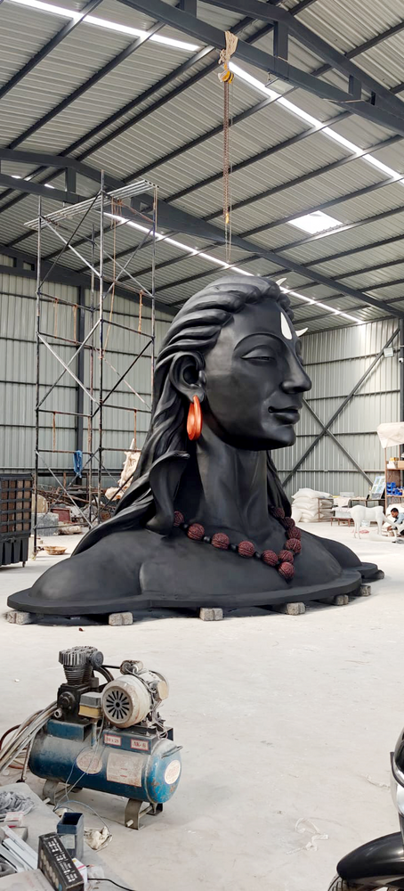 Adi yogi statue Fiberglass 13 feet