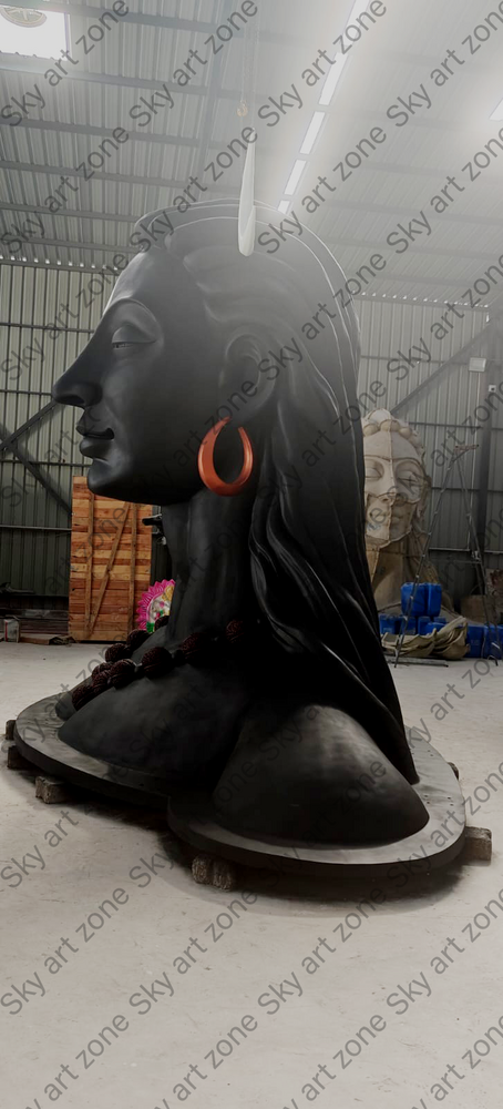 Adi yogi statue Fiberglass 13 feet