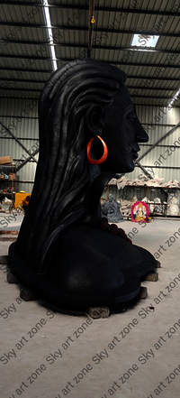 Adi yogi statue Fiberglass 13 feet