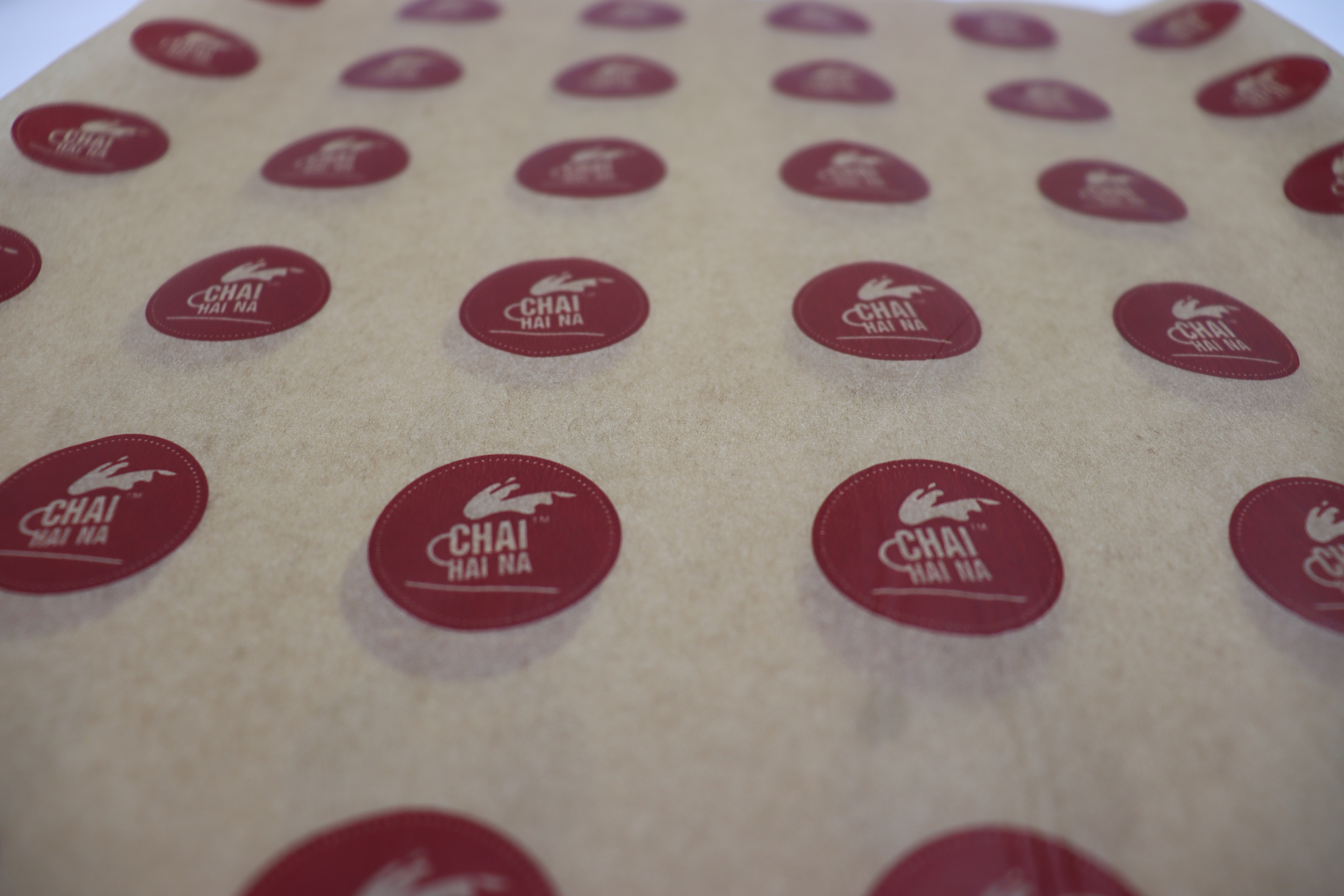 Front-side Coated Butter Paper - Standard Rectangular Size, White Color | Greaseproof, Moisture Proof, Custom Digital Printing With Logo