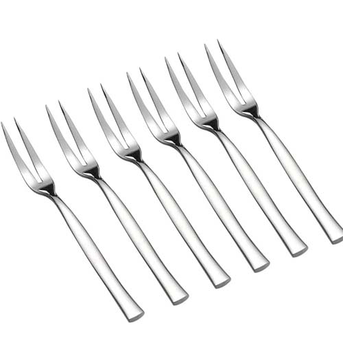 Wave Cake Fork - Color: As Per Requirement