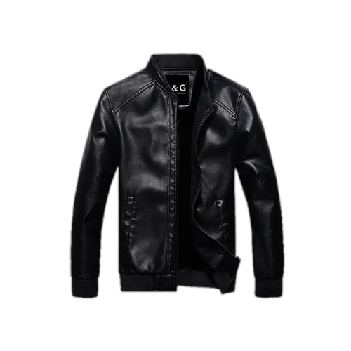 Mens Leather Jacket - Premium Quality Leather, Available in S, M, L, XL Sizes, Versatile Plain Pattern, Ideal for Winter and Rainy Seasons, Varied Color Options