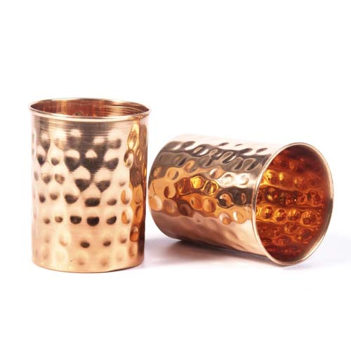 Copper Glass - Handle Material: Brass