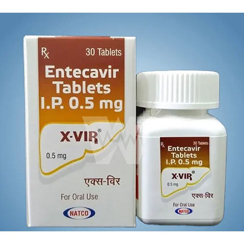Entecavir Tablets - 0.5 mg, Effective Treatment for Hepatitis B Liver Infection, Requires Dry and Cool Storage