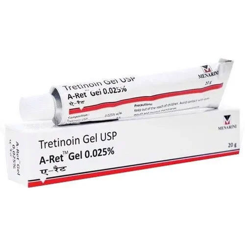 A-RET 0.025%W-W ointment